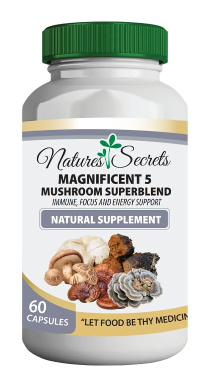 Magnificent 5 Mushroom Super Blend