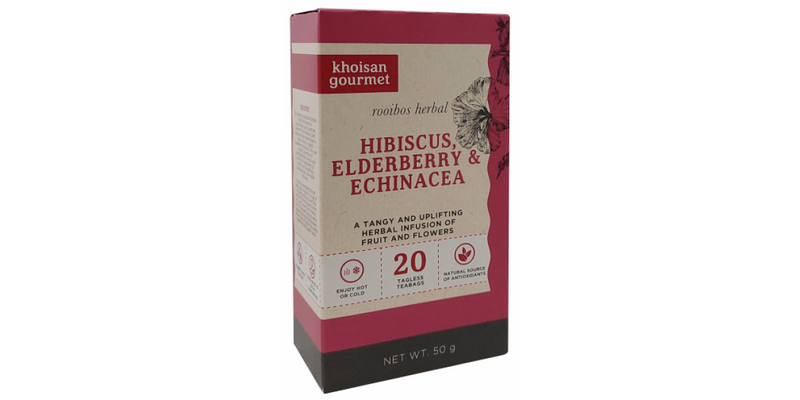 Organic Rooibos with Hibiscus, Elderberry & Echinacea