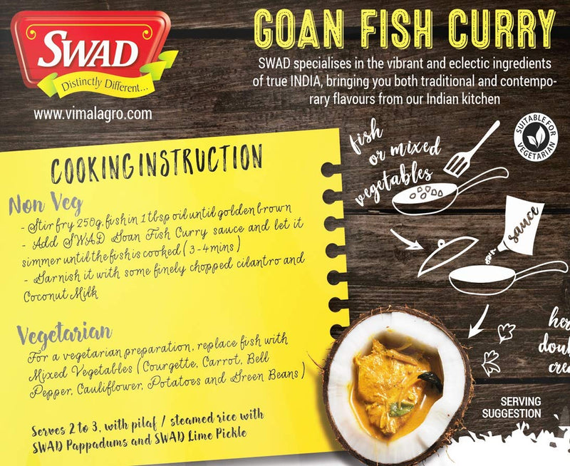 Swad Fish Swad Goan Fish Curry