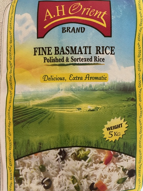 5KG Orient Basmati Rice