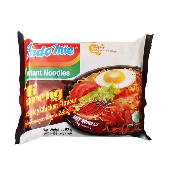 Indomie Mie Goreng Spicy Chicken Noodles
