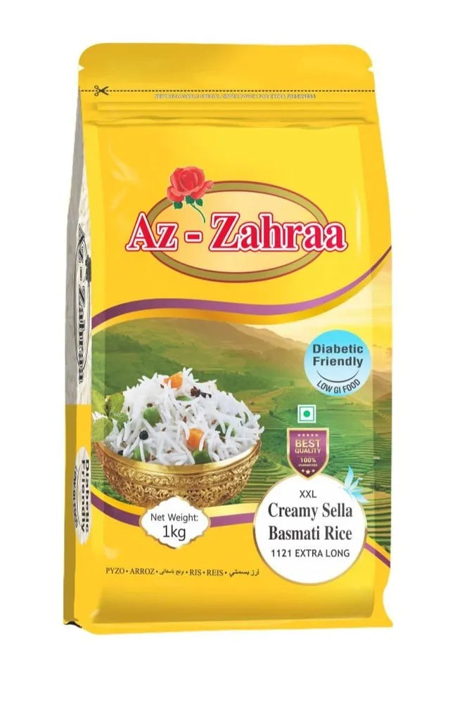 Az-Zahraa Creamy Sella Basmati Rice