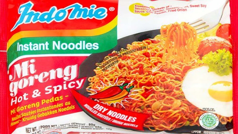 Indomie Mie Goreng Hot&Spicy Noodles